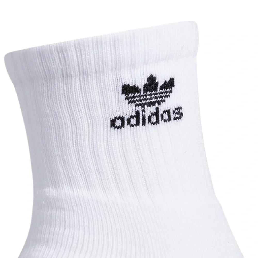 NEW ADIDAS original trefoil quarter pack of 6 socks multiple sizes